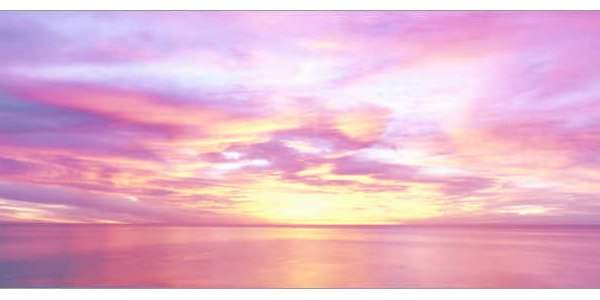 Et dans le ciel...des nuages roses
