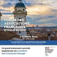 Forum des Associations Françaises d'Italie du sud... édition 2023