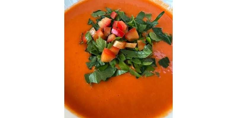 Le gaspacho de poivron