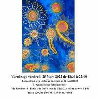 Exposition de l'artiste Saida Bensemmane : vernissage le 25 mars