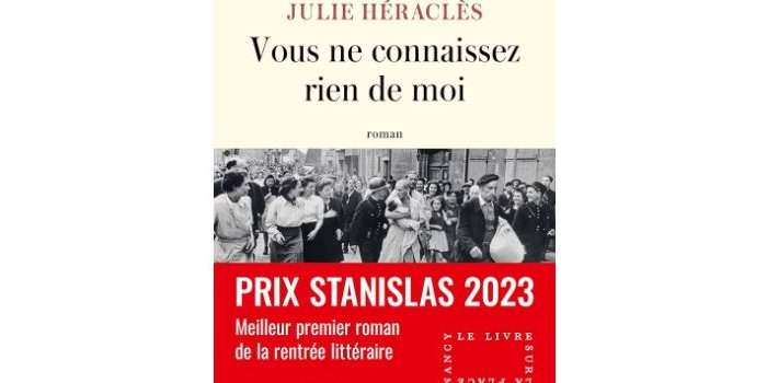 CAFÉ LITTÉRAIRE : "Vous ne connaissez rien de moi" de Julie Héraclès