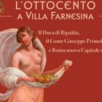 Le XIX° siècle à Villa Farnesina et Rome nouvelle capitale d'Italie