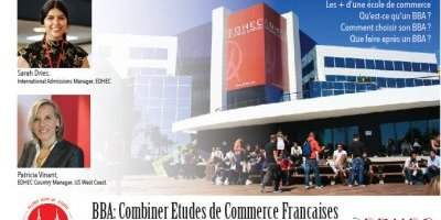 Combiner Ecoles de Commerce francaises & Etudes Americaines avec un (...)
