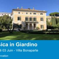 Musica in giardino à Villa Bonaparte