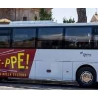 Le bus BP-PPE, bus de la culture de la ville de Rome