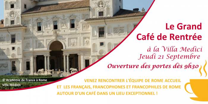 LE GRAND CAFÉ DE RENTRÉE