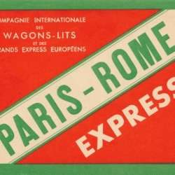 Villa Médicis : Orient-Express "Paris-Rome"et rencontre avec écrivain franco-libanais