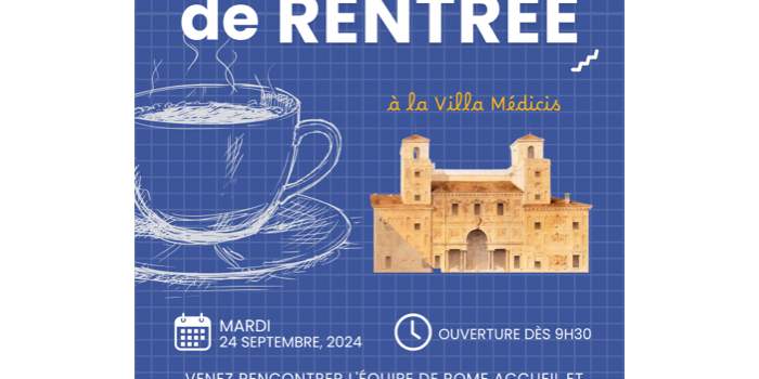 LE GRAND CAFÉ DE RENTRÉE édition 2024