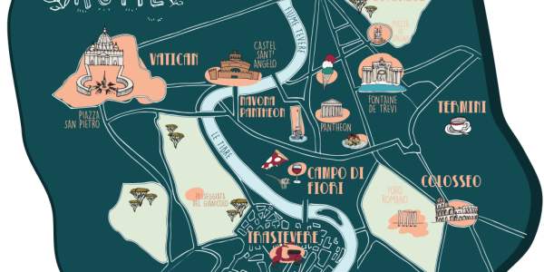 Rome et ses quartiers