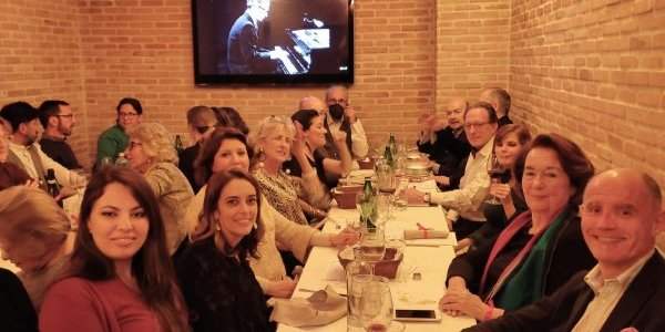 Diner avec musique jazz