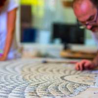 DES LIEUX EXCEPTIONNELS : le laboratoire de restauration des mosaïques du Vatican
