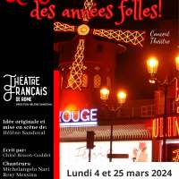 THEATRE "Le Paris des Années Folles"avec le théatre français de Rome