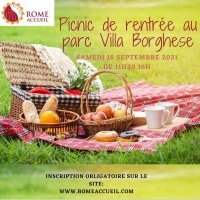 Picnic de rentrée à Villa Borghese