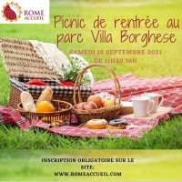 Picnic de rentrée à Villa Borghese