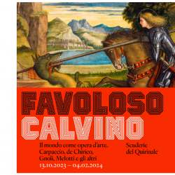 UNE EXPOSITION : FAVOLOSO CALVINO AUX SCUDERIE DEL QUIRINALE
