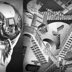 UNE EXPOSITION : ESCHER AU PALAZZO BONAPARTE