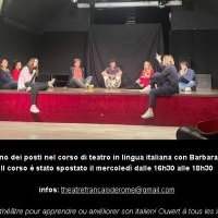 Corso teatro in italiano : Il reste des places !