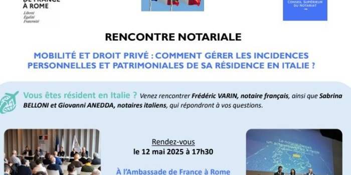 Rencontre notariale