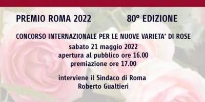 Au "Roseto de Rome" : concours international pour les nouvelle variété de roses