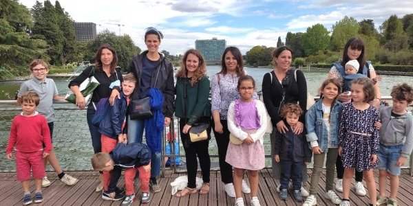 Mini croisière à l'Eur avec Mamans à Rome