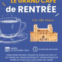 LE GRAND CAFÉ DE RENTRÉE édition 2024