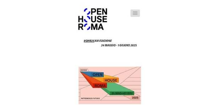Open House Roma 2025