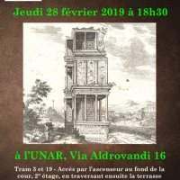 L'Union propose une conférence sur un monument impérial romain disparu ! - Jeudi 28 février 18:30-20:00 L'Union propose une conférence sur un monument impérial romain disparu ! - Jeudi 28 février 18:30-20:00