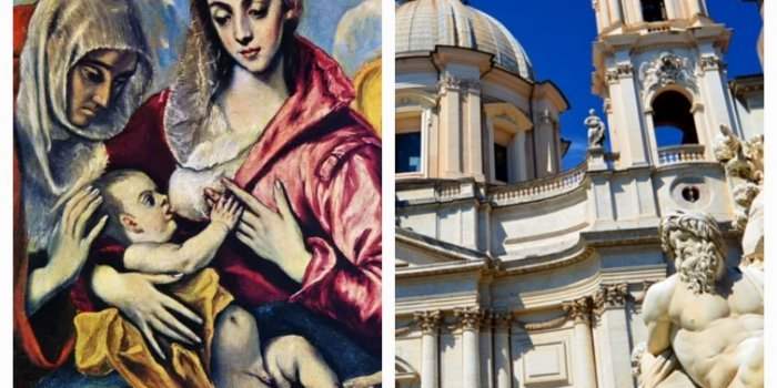 DES LIEUX INCONTOURNABLES : L'EGLISE SANT'AGNESE IN AGONE ET LA PLACE NAVONE 