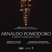 Expo Arnaldo Pomodoro "Il grande teatro delle civiltà" Palazzo Fendi