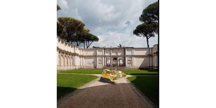 Stefano Cagol - The Bouvet au centre du musée Villa Etrusca