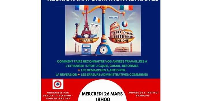 Réunion d'informations retraites