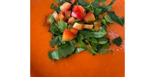 Le gaspacho de poivron
