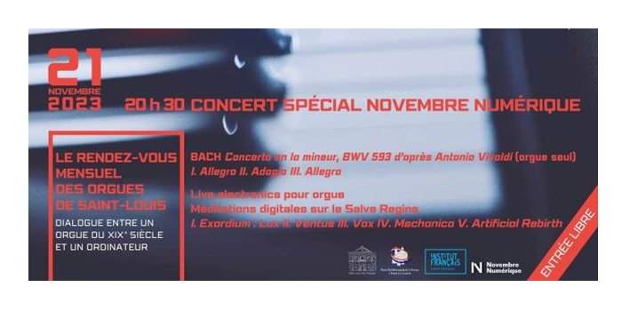 ♫ Concert Harmonies romaines ♫ Saint-Louis-des-Français 