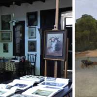 DES OUVERTURES EXCEPTIONNELLES : Visite de l'atelier du peintre Trombadori, Villa Strohl-Fern
