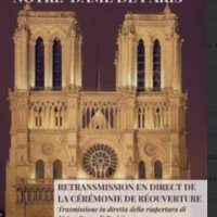 7 décembre Vidéo pour réouverture de Notre Dame à l'Institut Français