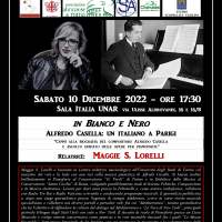 Les conférences en italien : In Bianco e Nero - Alfredo Casella : un italiano a Parigi