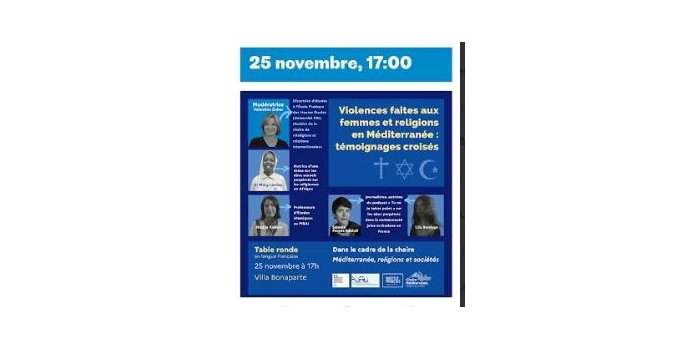 Violences faites aux femmes et religions en Méditerranée