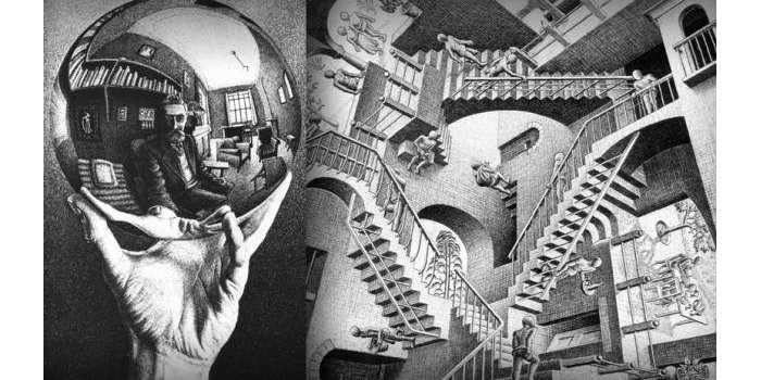 UNE EXPOSITION : ESCHER AU PALAZZO BONAPARTE