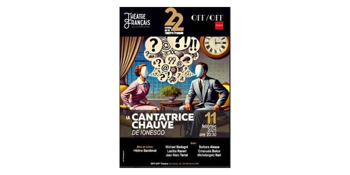Théâtre : La Cantatrice chauve de Eugème Ionesco