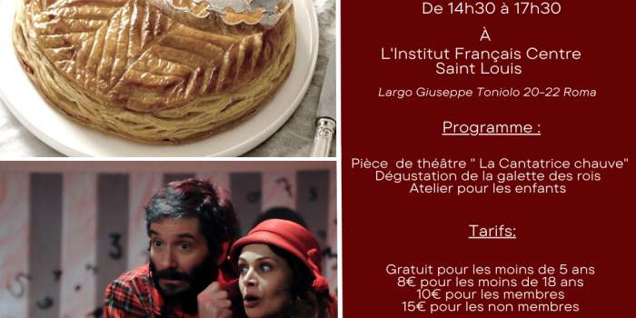 GALETTE DES ROIS + THEATRE 