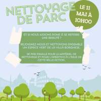 Annulé / Reporté à une date ultérieure - NETTOYAGE DE PARC